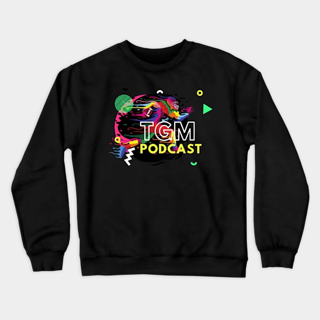 The Game Managers Podcast Bright Crewneck Sweatshirt by TheGameManagersPodcast